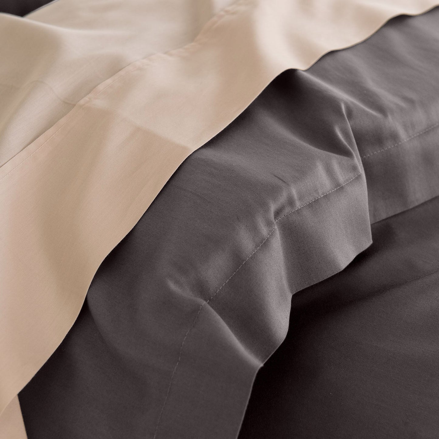 Royal Comfort - Balmain 1000TC Bamboo cotton Quilt Cover Sets (King) - Pewter-4