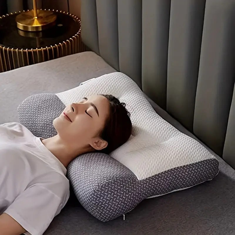 Ergonomic Cervical Neck Pillow - Relieve Pain & Sleep Comfortably-4