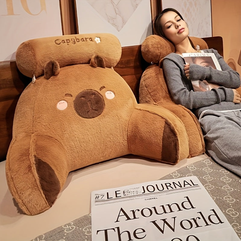 Plush Backrest Pillow Cushion-1