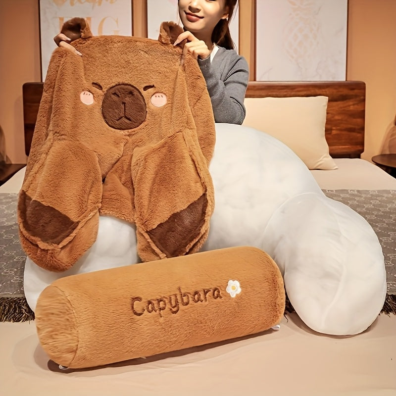 Plush Backrest Pillow Cushion-3