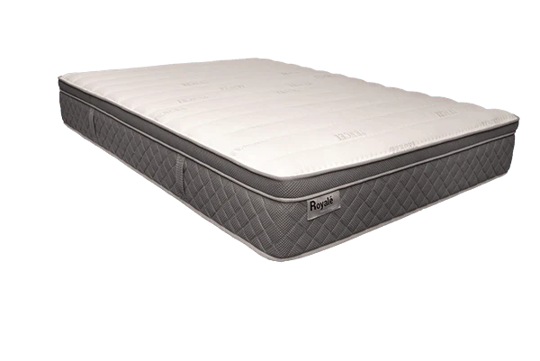 Queen ROYALE Tencel Firm Mattress and Chiropedic Base Bundle