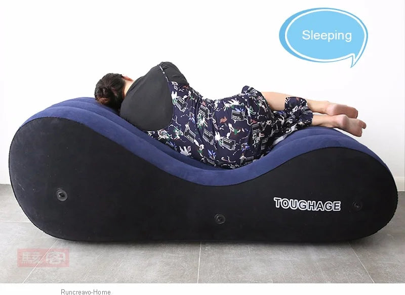Folding Living Room Chairs Inflatable Sofa