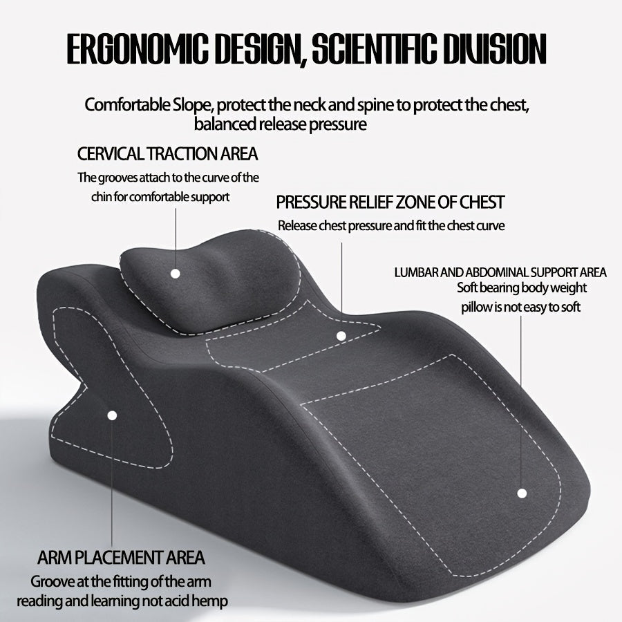 Memory Foam Pillow for All Sleep Positions(Dark Gray)