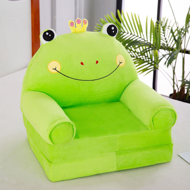 Children Folding Small Sofa Bed Nap Cartoon Cute Lazy Lying Seat Stool Removable and Washable Kids Sofa Kids Chair-9