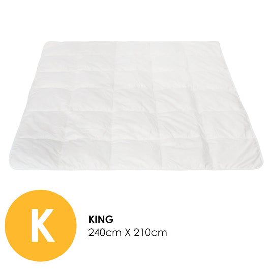 Deluxe 260GSM Eco-Silk Touch Quilt - King-0