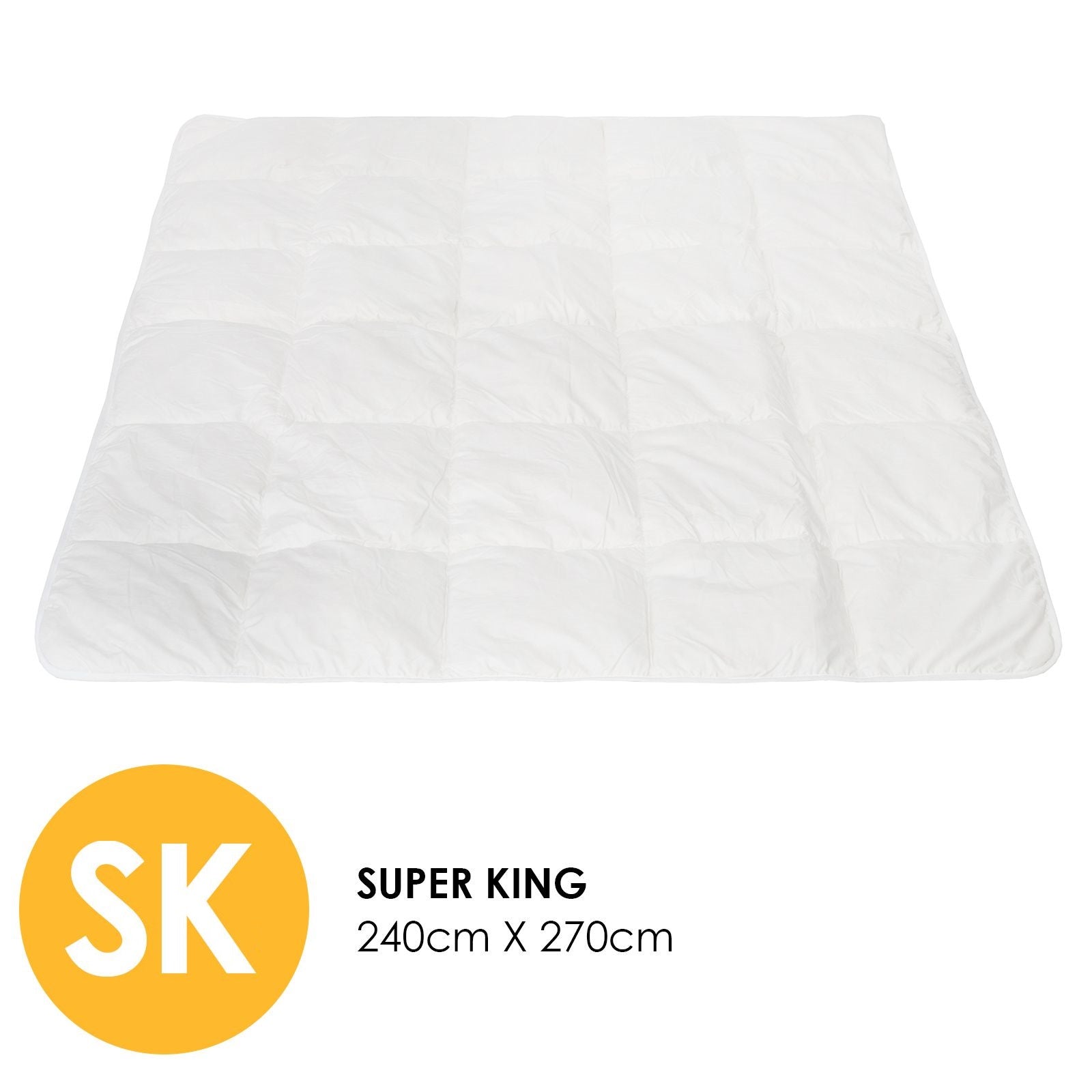 Deluxe 260GSM Eco-Silk Touch Quilt - Super King-0