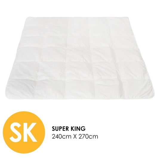Deluxe 260GSM Eco-Silk Touch Quilt - Super King-0