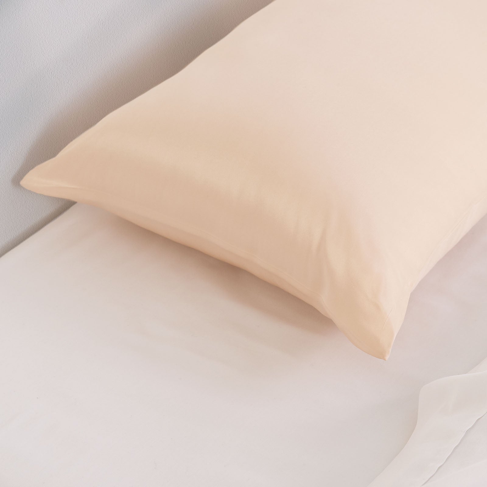 Pure Silk Pillow Case by Royal Comfort (Single Pack) - Champagne Pink-1