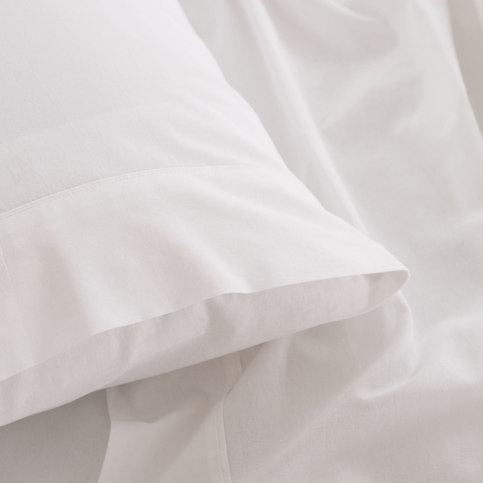 Royal Comfort Vintage Washed 100% Cotton Sheet Set King - White-2