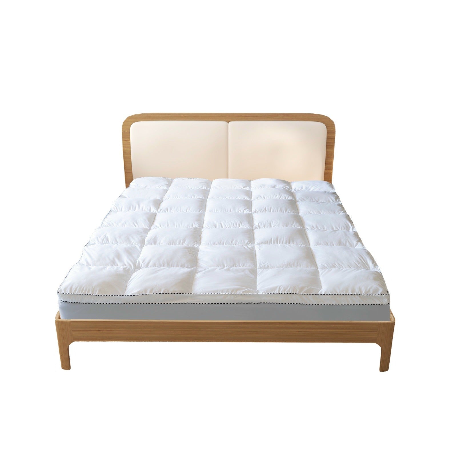 Royal Comfort Bamboo Topper - 5cm Gusset-Queen - 1000GSM-1