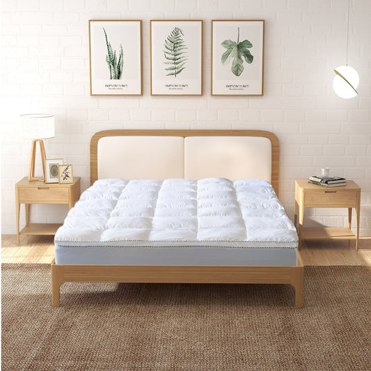 Royal Comfort Bamboo Topper - 5cm Gusset - King - 1000GSM-0