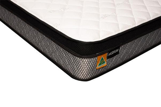 Queen Tencel Pillow Top Firm Mattress and Chiropedic Base Bundle