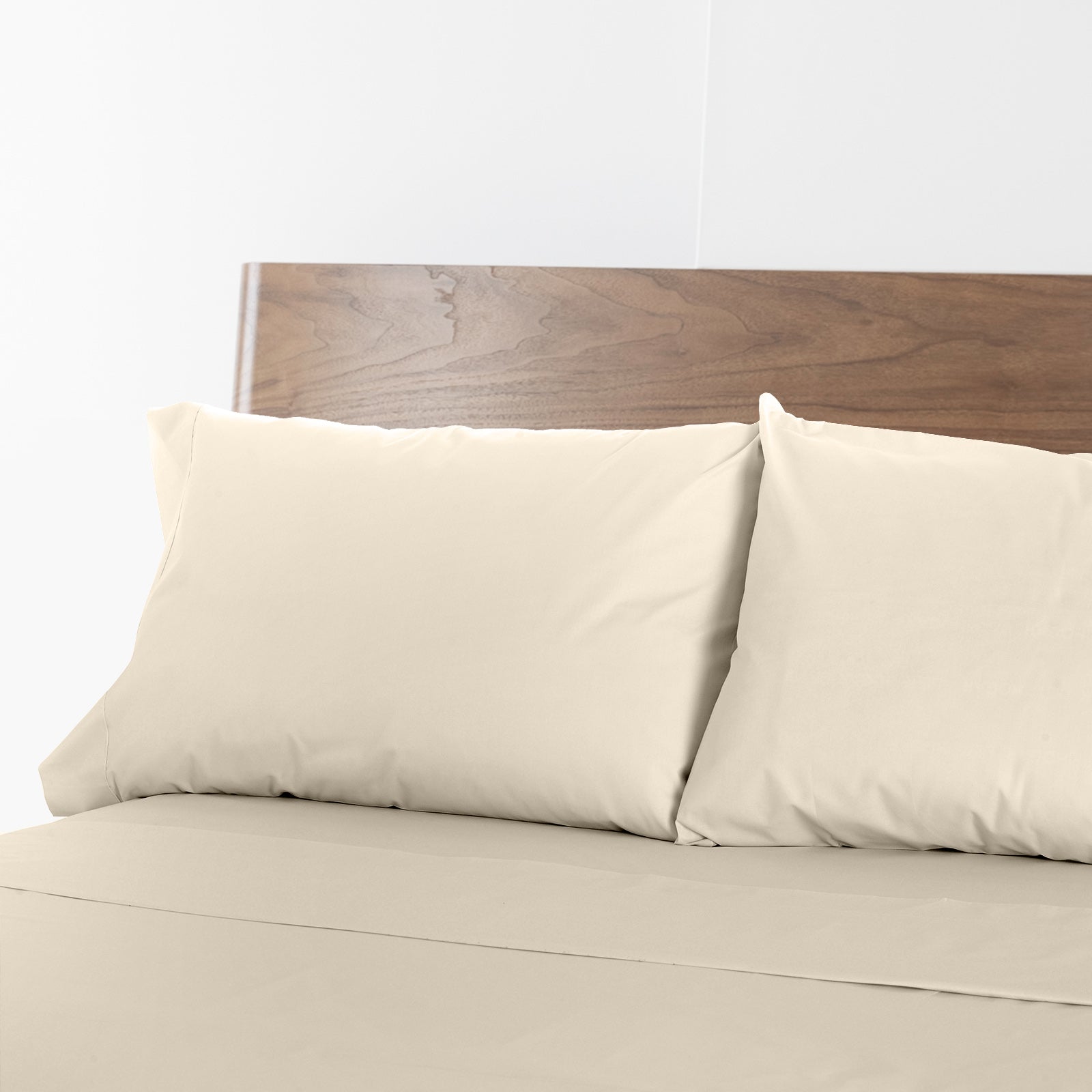 Renee Taylor 1500 Thread count Cotton Blend Sheet sets King Ivory-1