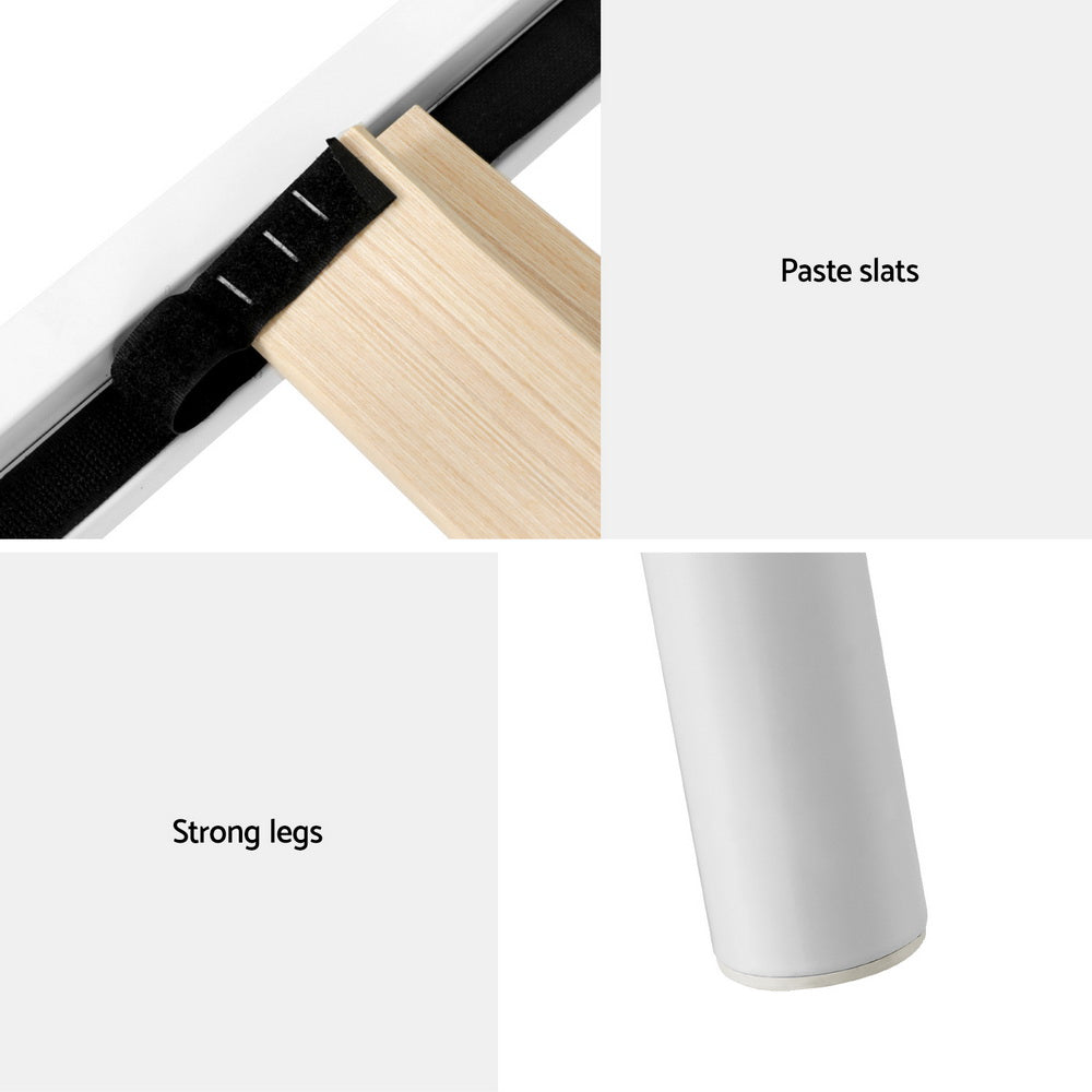 Artiss Bed Frame Single Size Metal Bed Frame GROA