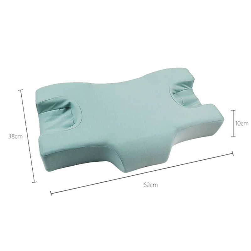 Orthopedic Beauty Anti-Wrinkle Pillow Green-3