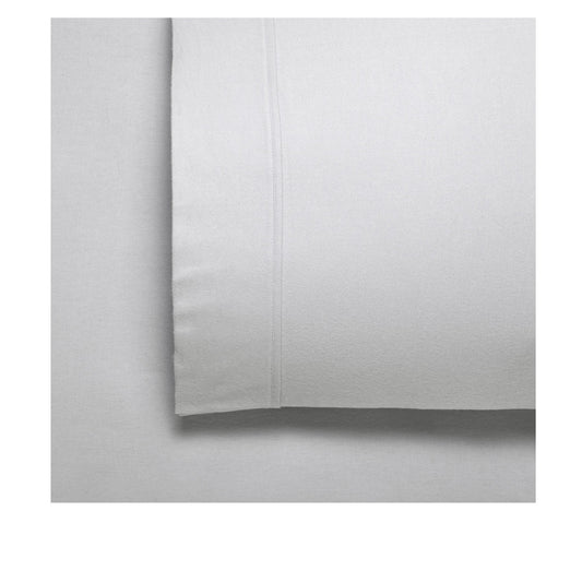 Bianca Fletcher Flannelette Cotton Sheet Set Silver King-0