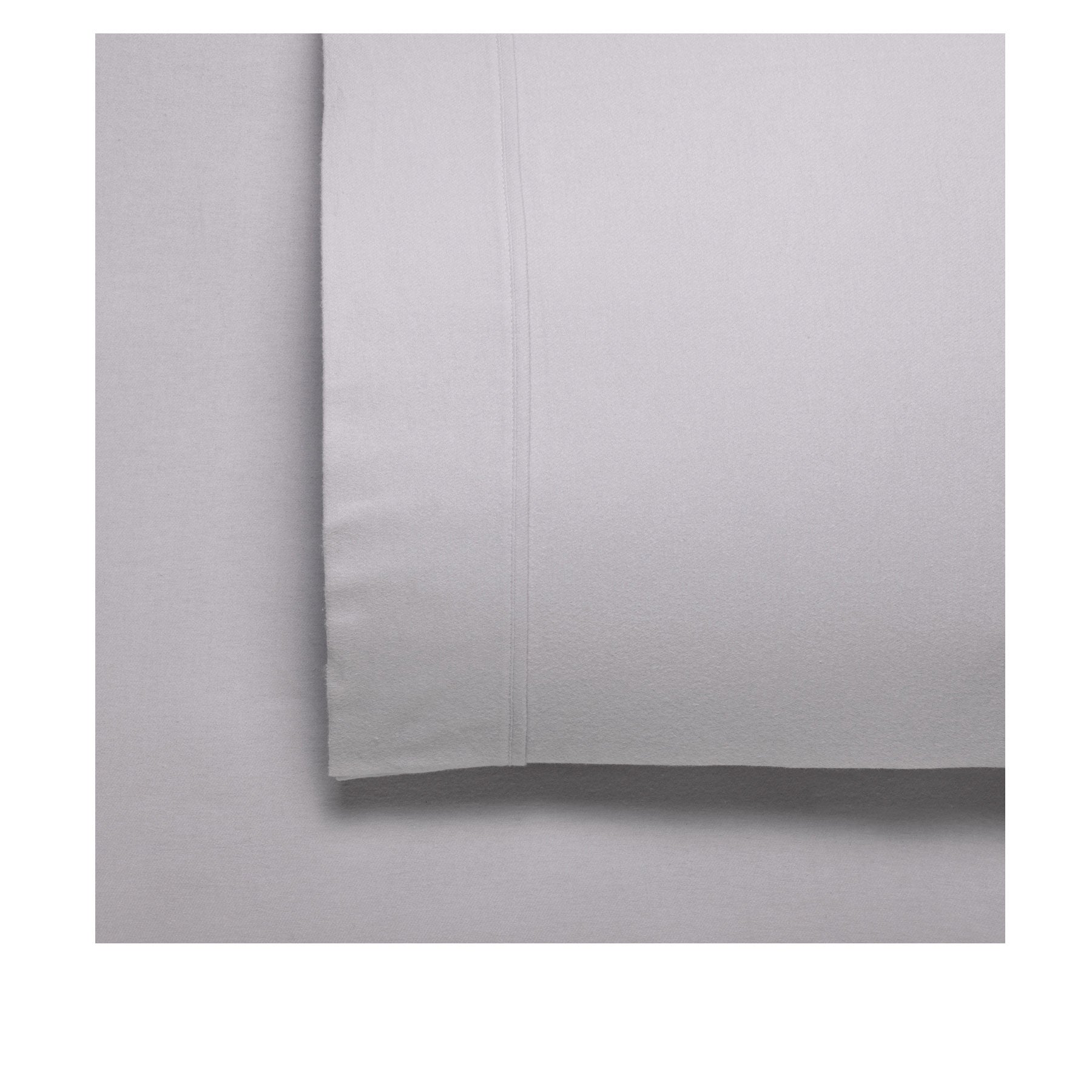 Bianca Fletcher Flannelette Cotton Sheet Set Stone King-0