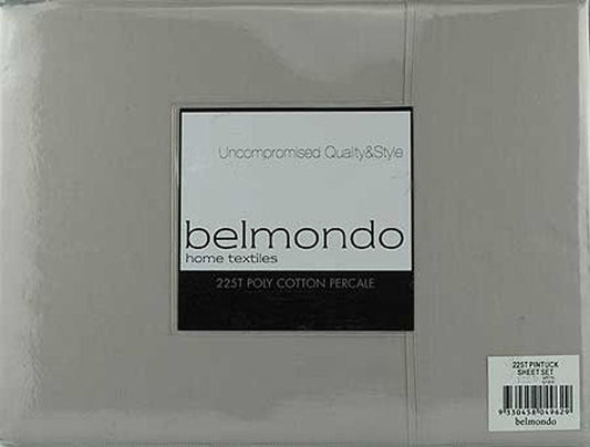 Belmondo 225TC Sheet Set Taupe - King-0