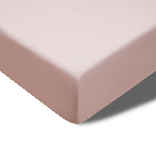 Accessorize 400TC Blush Bamboo Cotton Fitted Sheet 40cm Wall King-0