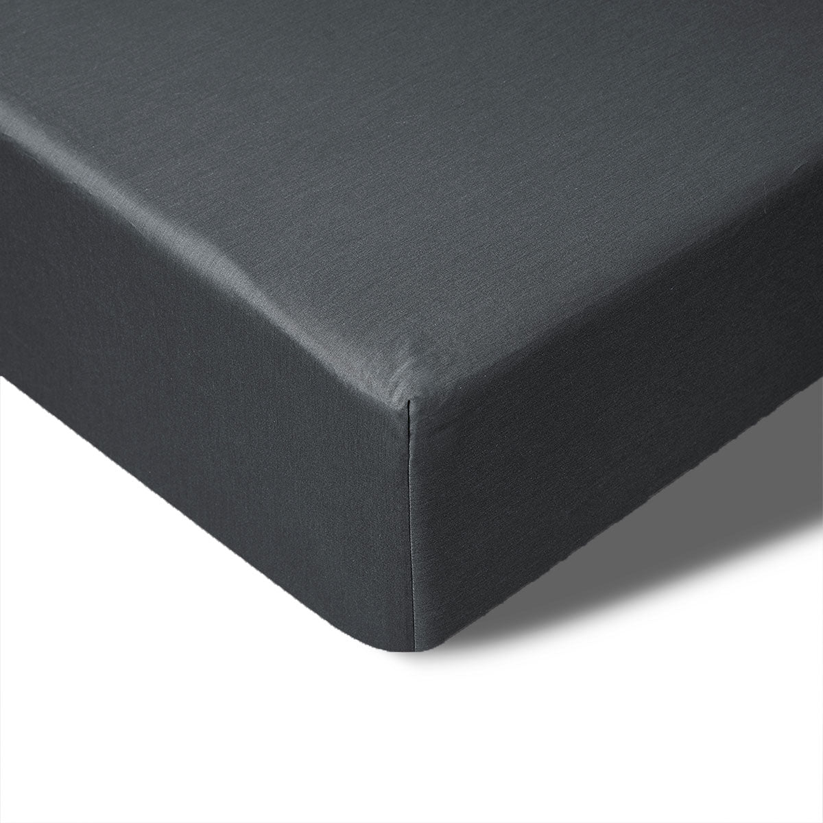 Accessorize 400TC Charcoal Bamboo Cotton Fitted Sheet 40cm Wall Single-0