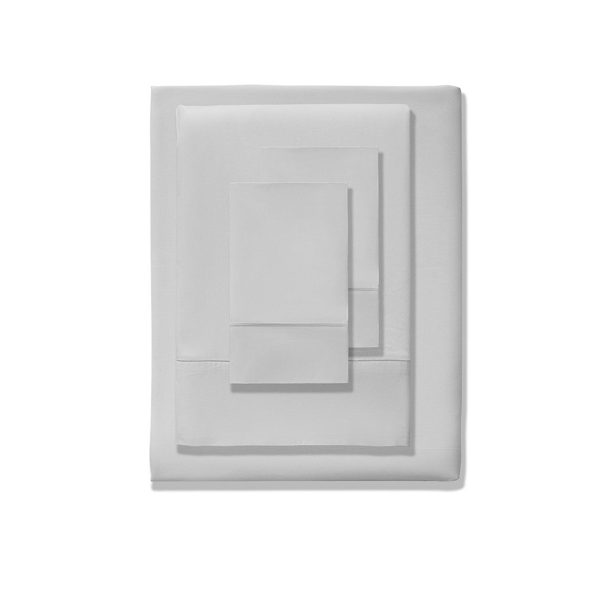 Accessorize 400TC Grey Bamboo Cotton Sheet Set 40cm Wall Single-2