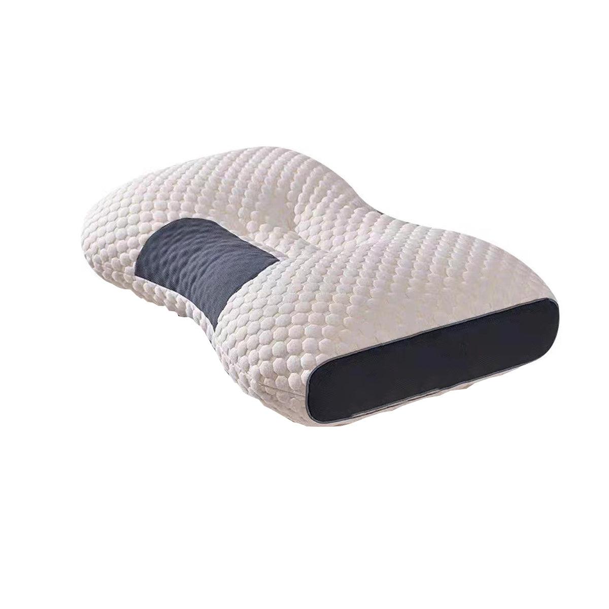1/2X Contour Pillow Neck Support Orthopedic Cervical Pillow Anti Bacteria Sleep - 1PC
