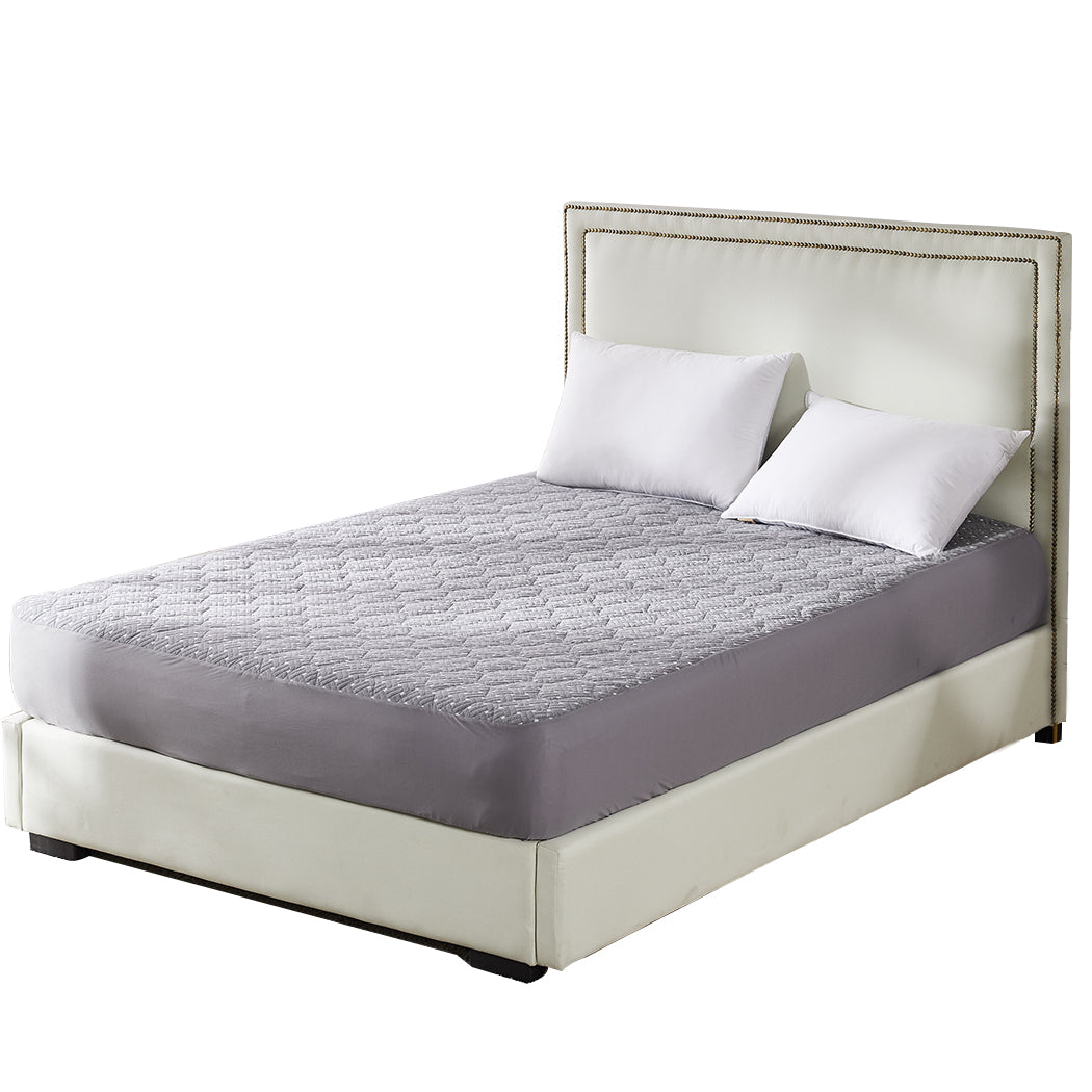 Dreamz Mattress Protector Topper Bamboo Queen-0