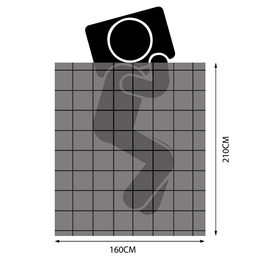 DreamZ 500GSM All Season Goose Down King Single-1