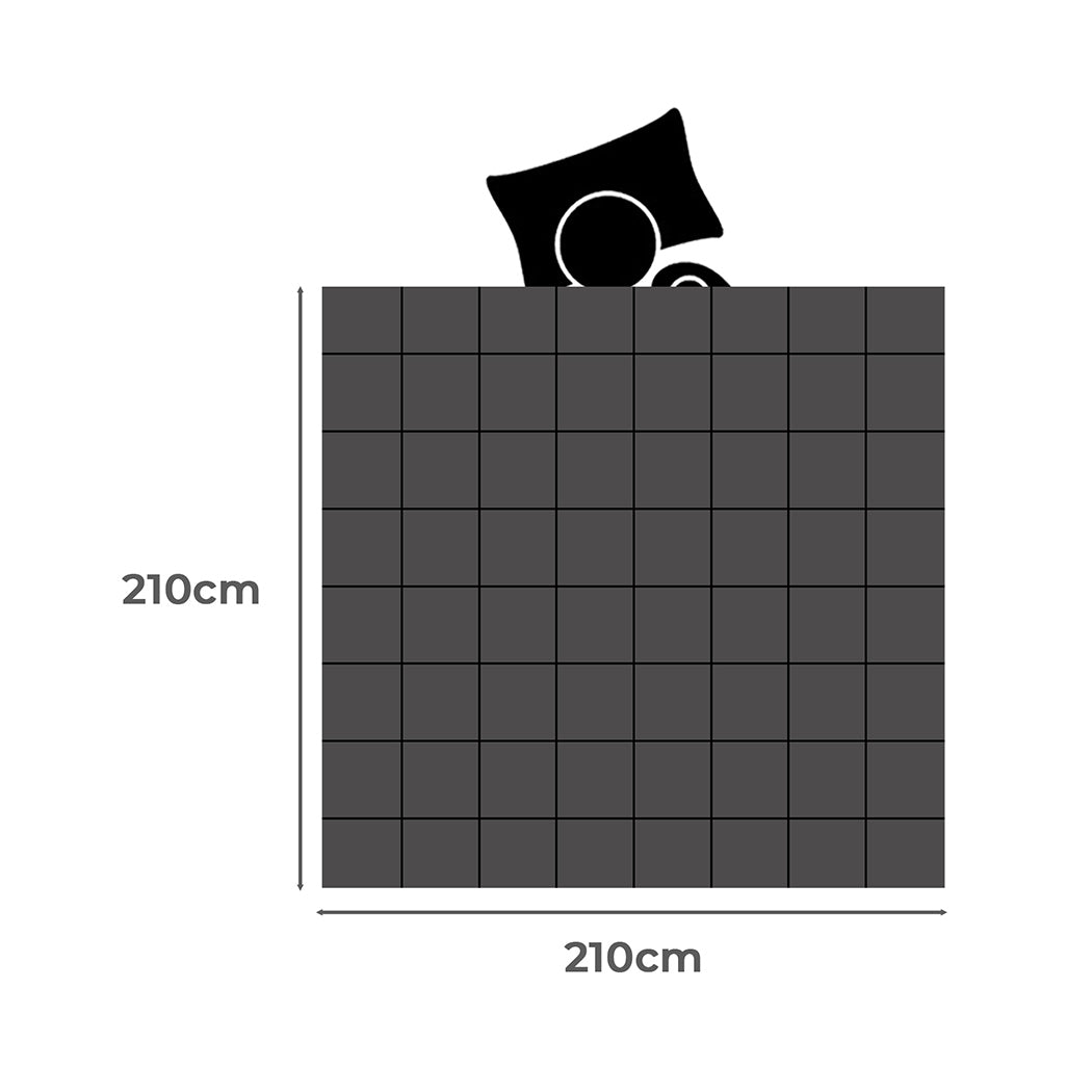 Dreamz Renewable Fiber Quilt Soft 400GSM Queen-1