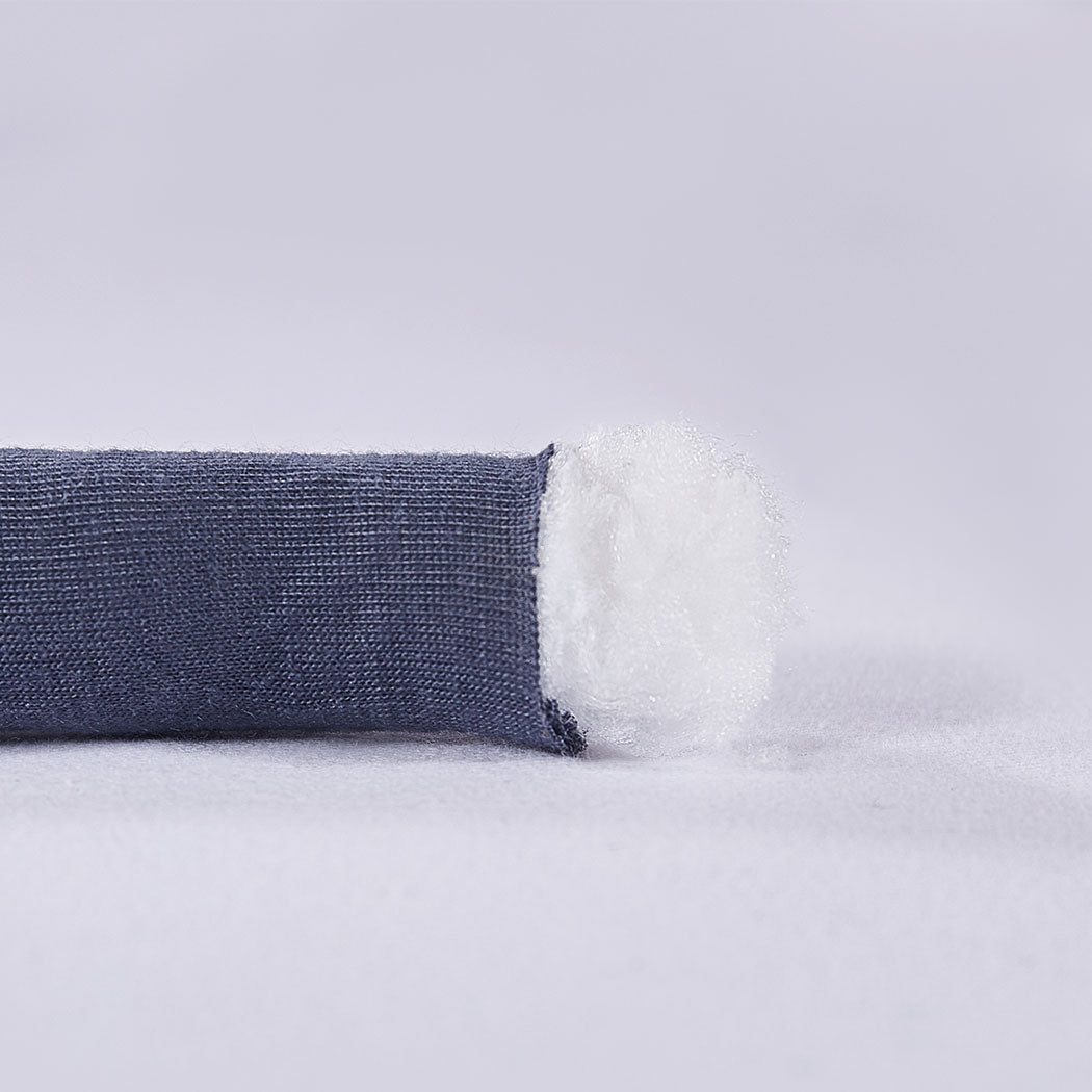 Dreamz Knitted Weighted Blanket Chunky Dark Grey Queen 9KG-3